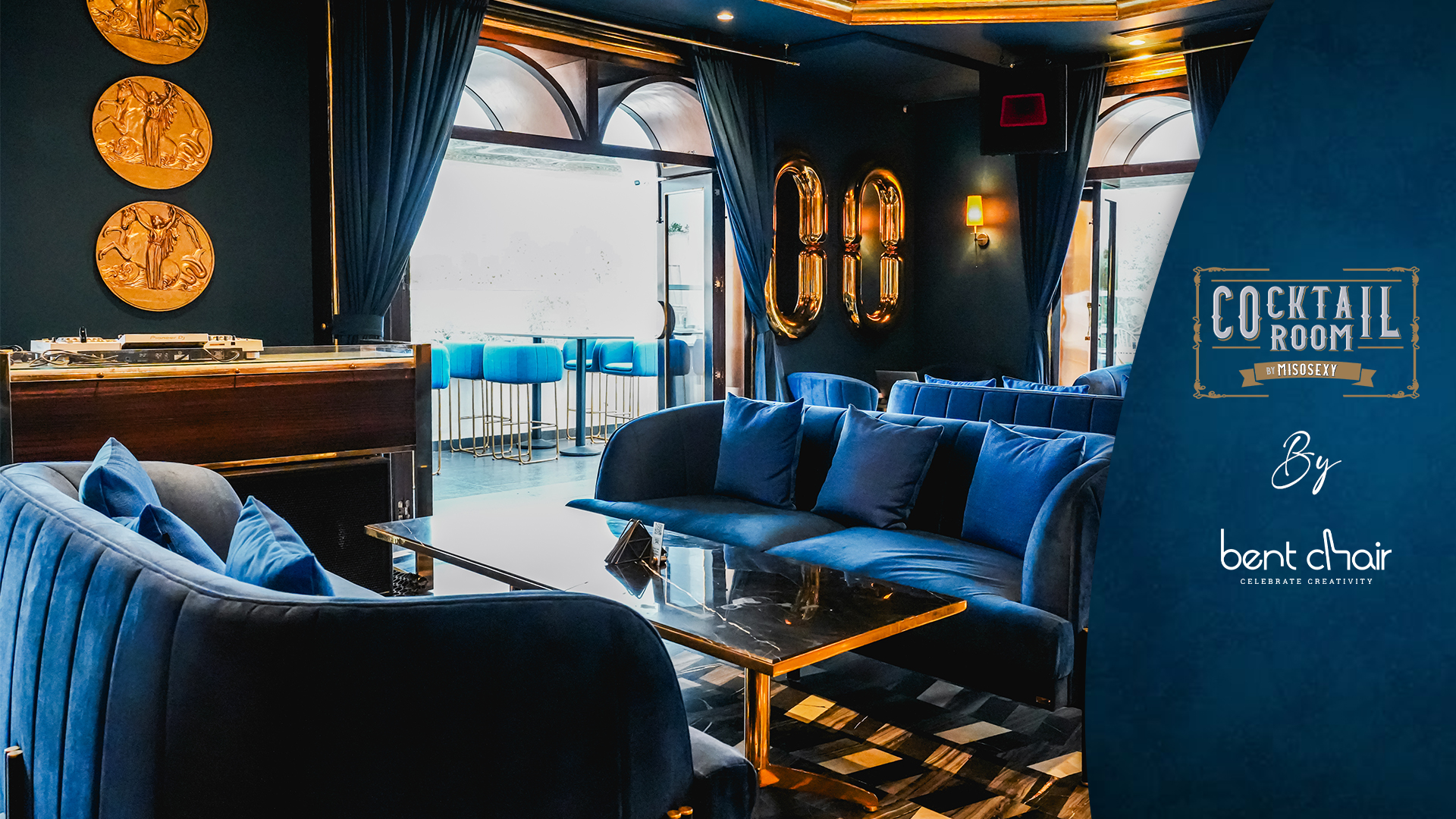 A Story Of Blues - Cocktail Room By Misosexy Designed By Bent Chair