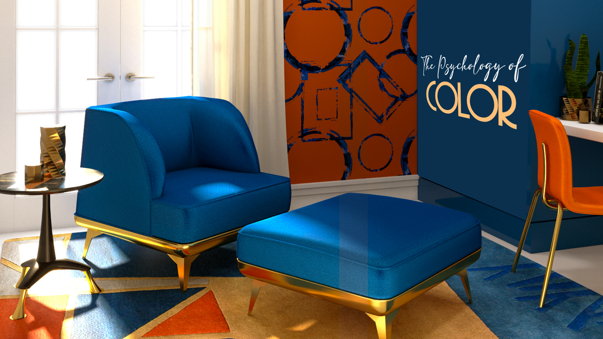 Colour Psychology: Elevating Your Space with Bent Chair