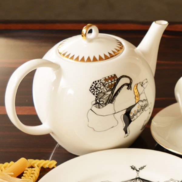 TALIA ROARING LION CIRCUS TEAPOT