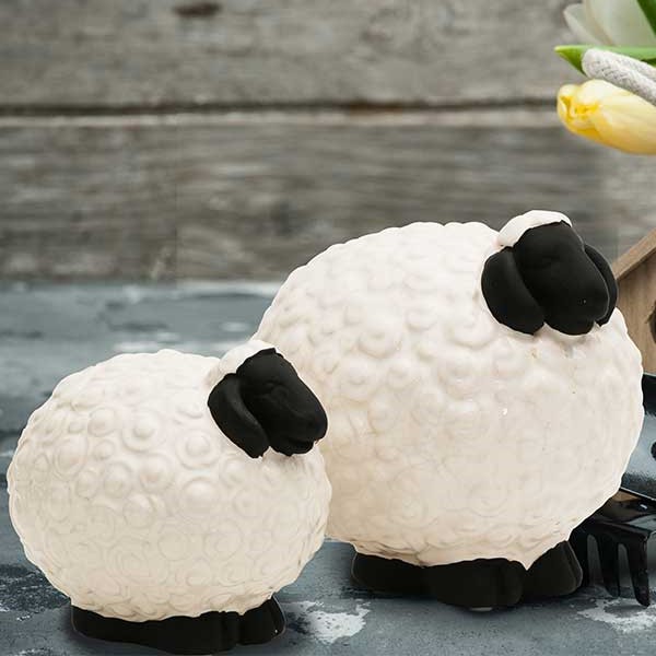 Ba Ba White Sheep Home Decor