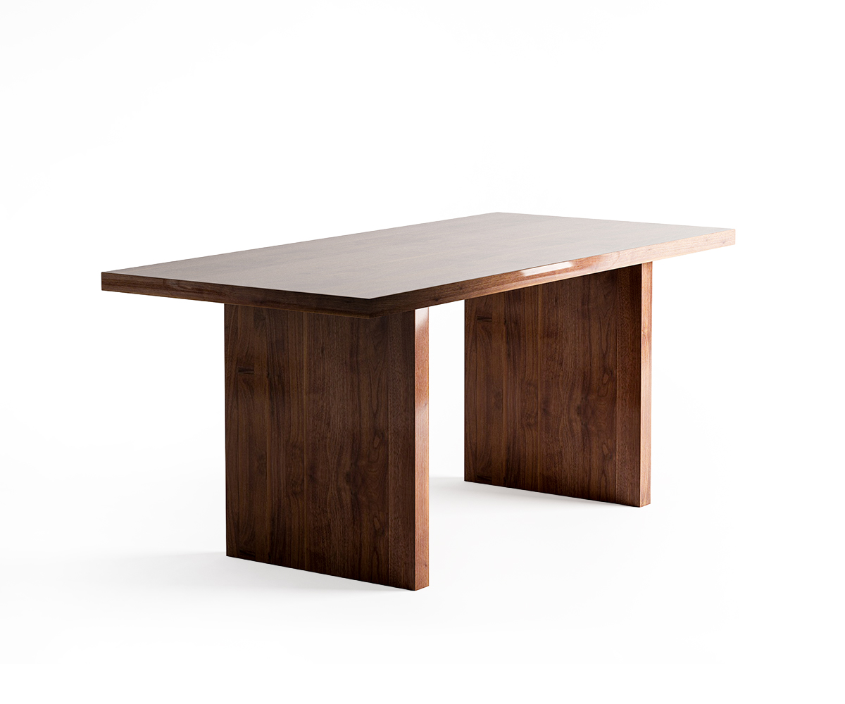 Slab Pedestal Table - Resort 4