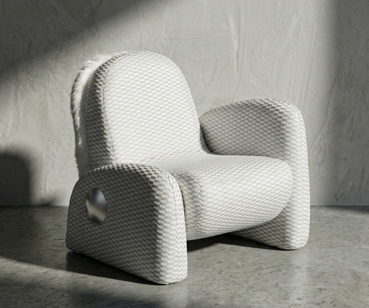 Fluffy Armchair