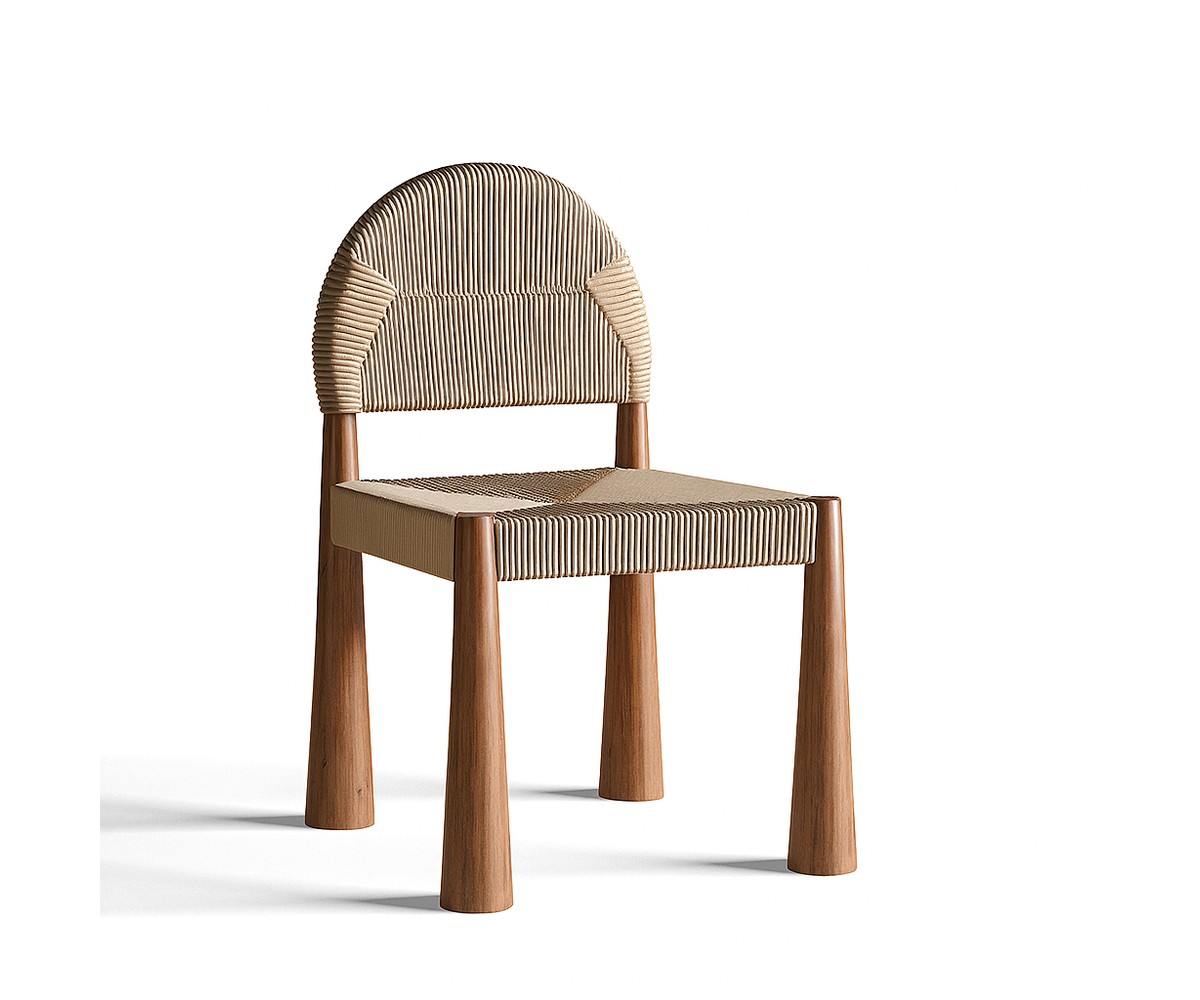 Tilly Curved Chair 2