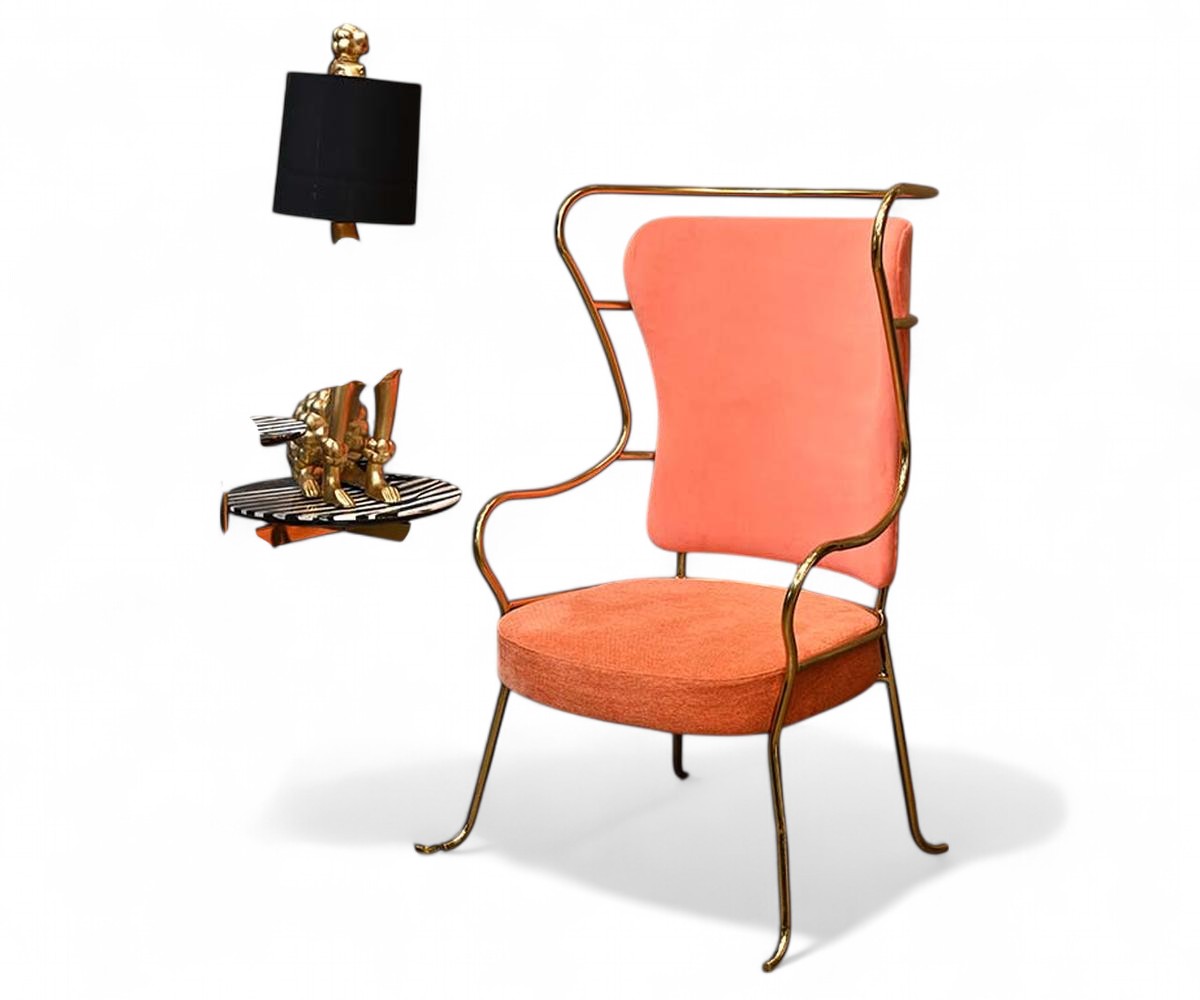 Shahjahan Metallic Chair 8