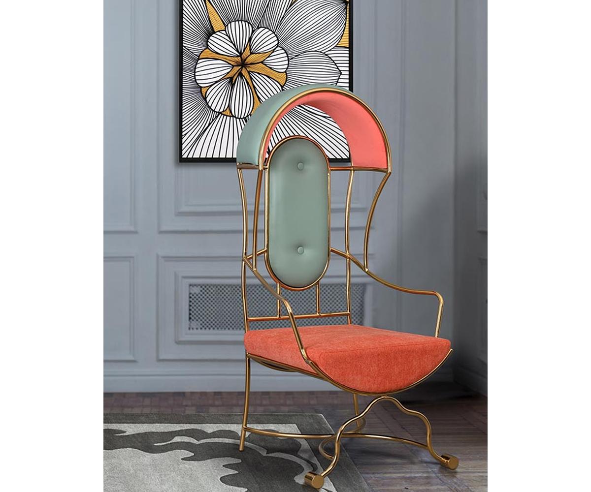 Reed Metallic Chair 5