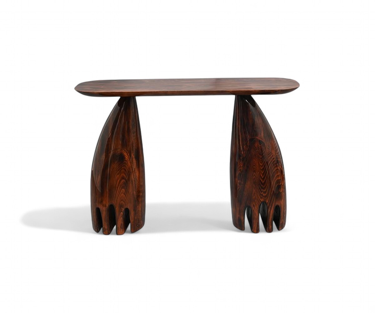 S & N Ebony Ash Console 4
