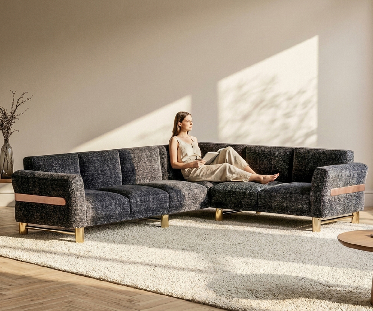 Tuxedo Sectional Sofa