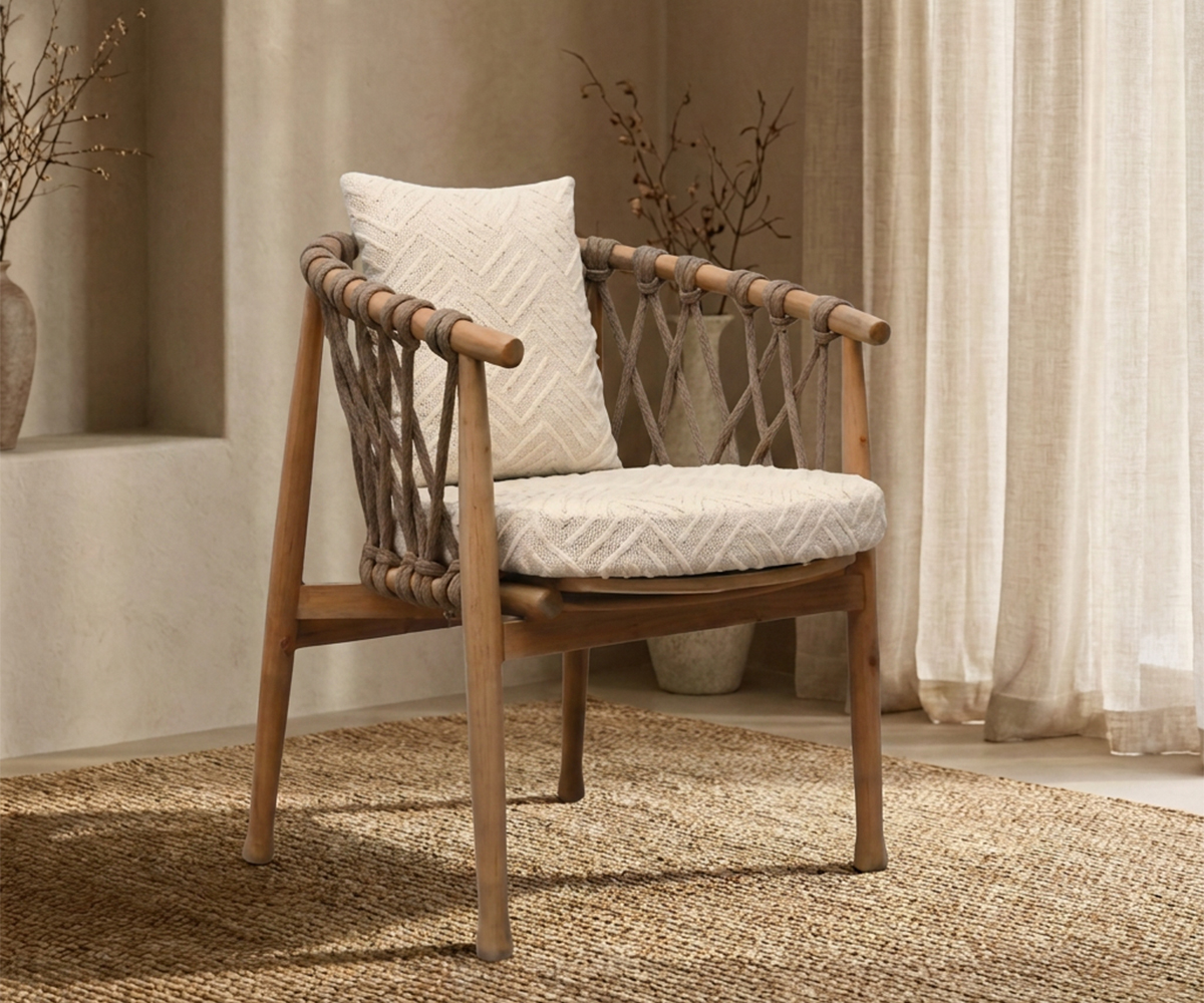 Cove Woven Armchair - Resort