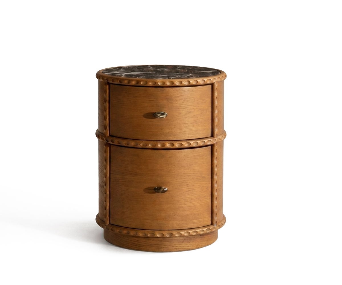 Barrel Bedside Table - Resort 3