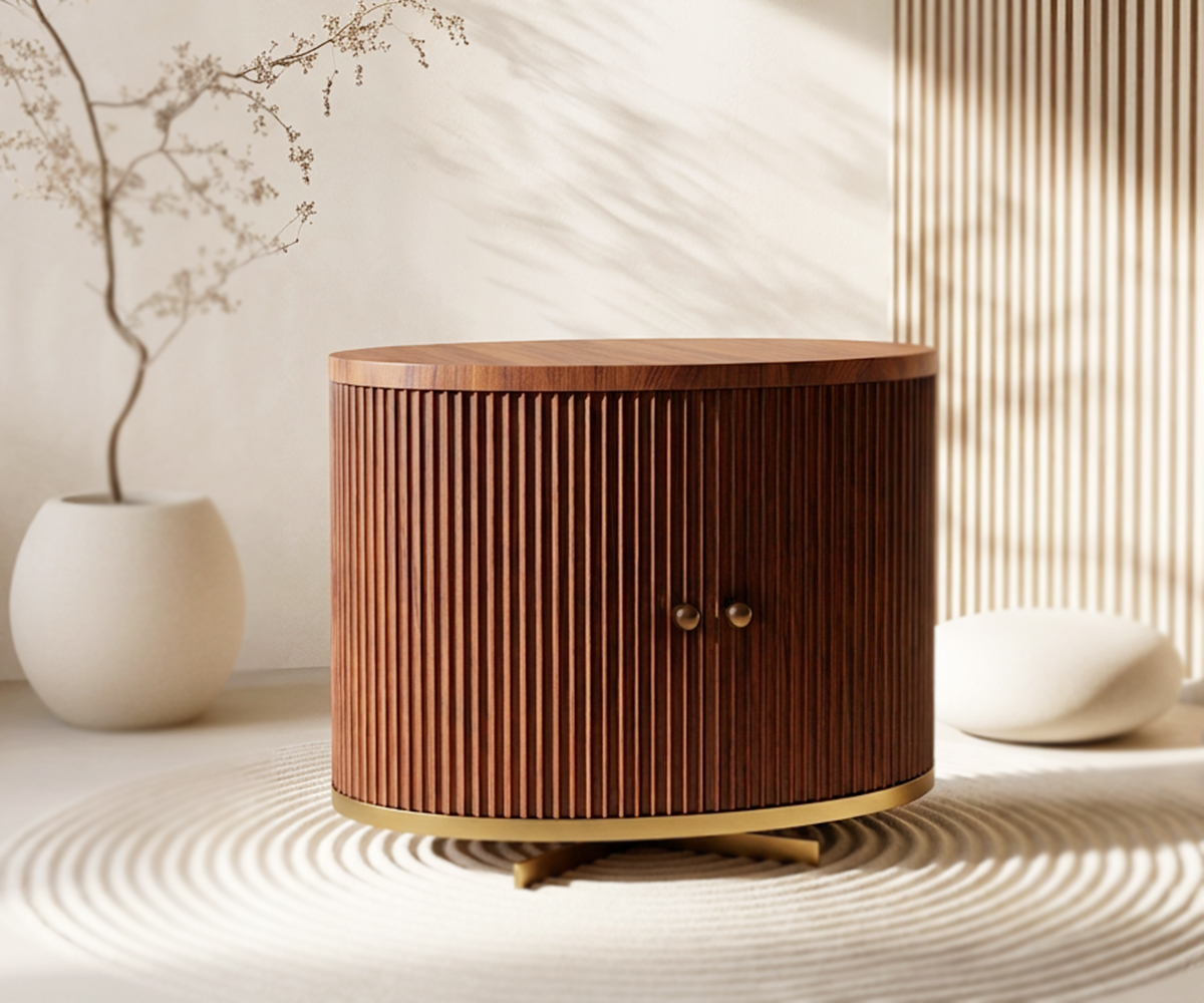 Madison Bedside Table - Resort