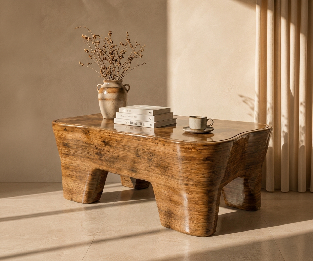 River Form Coffee Table - Resort
