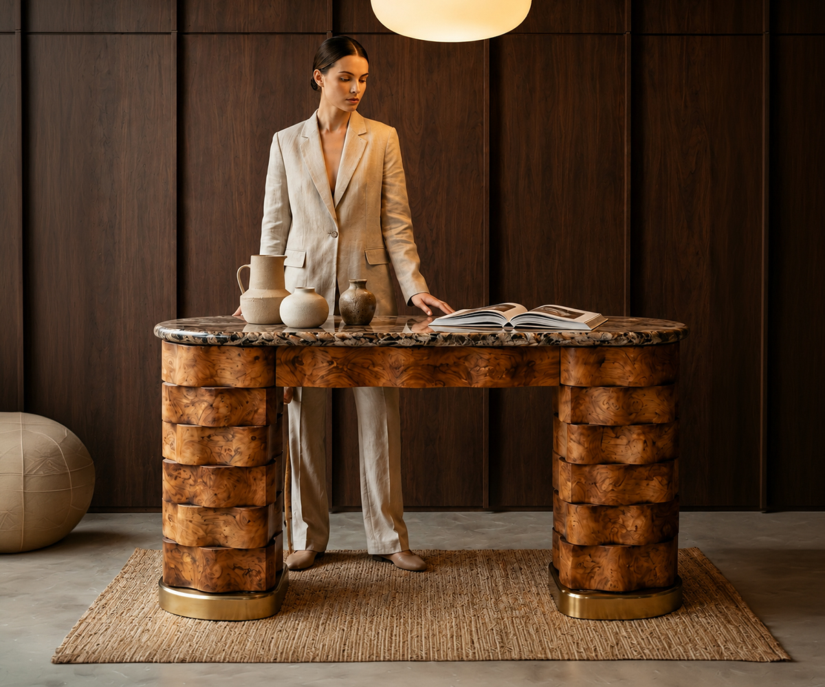 Cubist Console - Resort