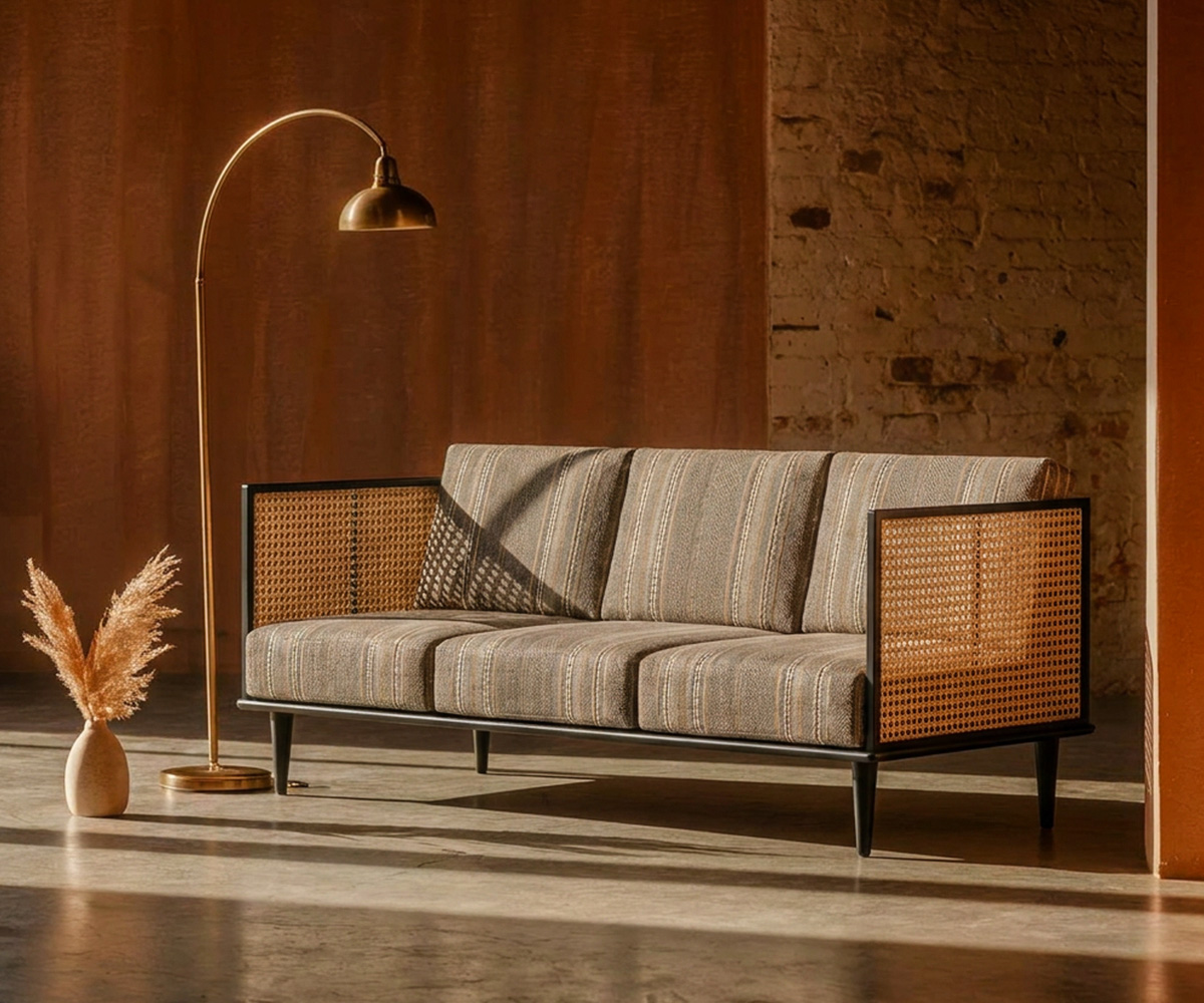 Portia Three Seater Sofa - Resort