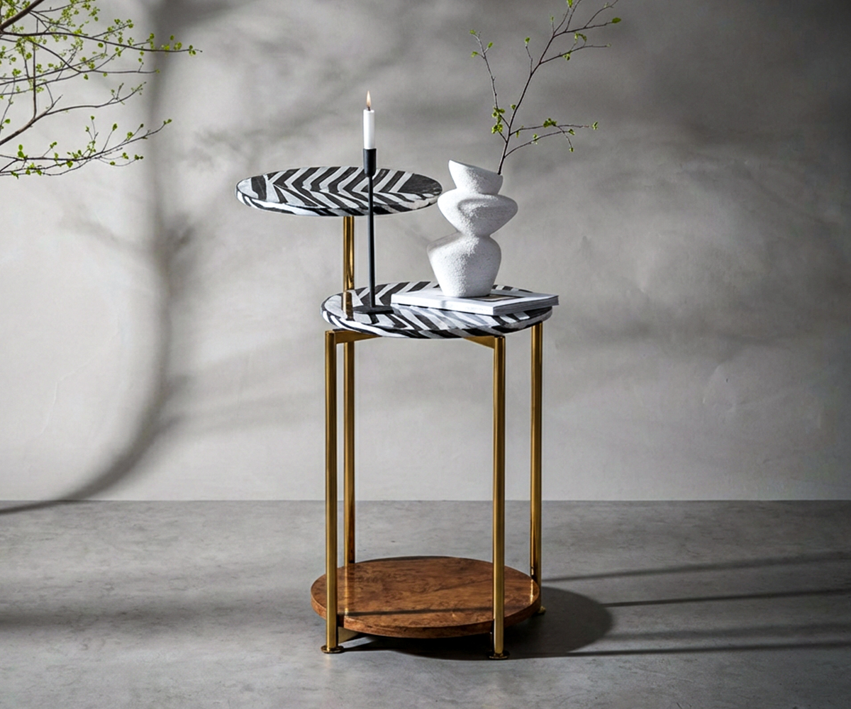 Elision End Table