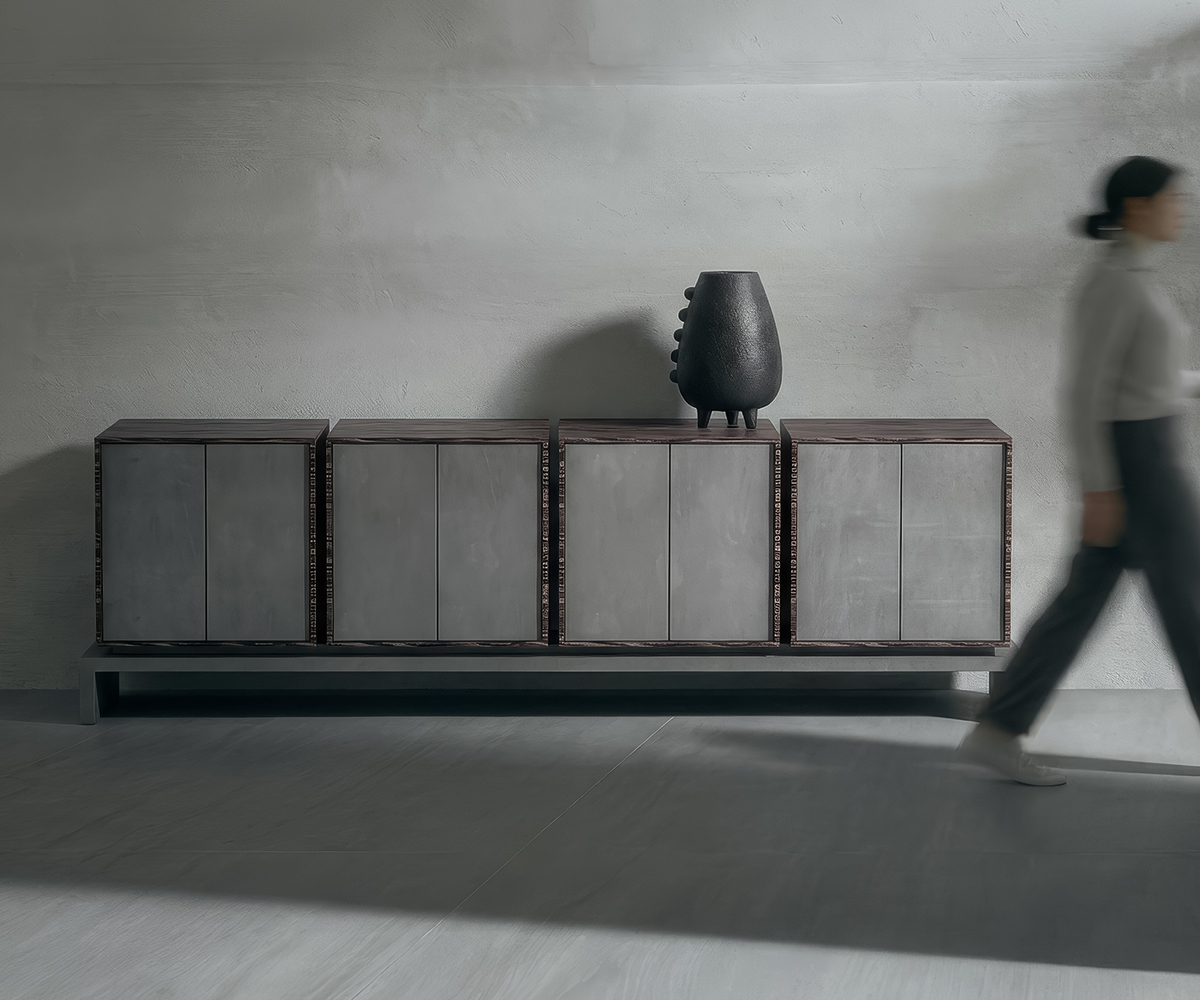 Midnight Grey Sideboard