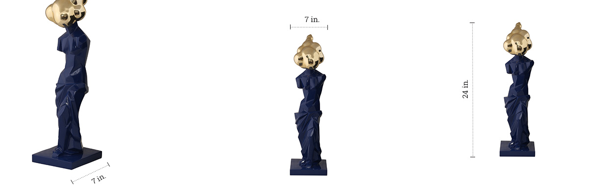 Venus Da Milo dimensions