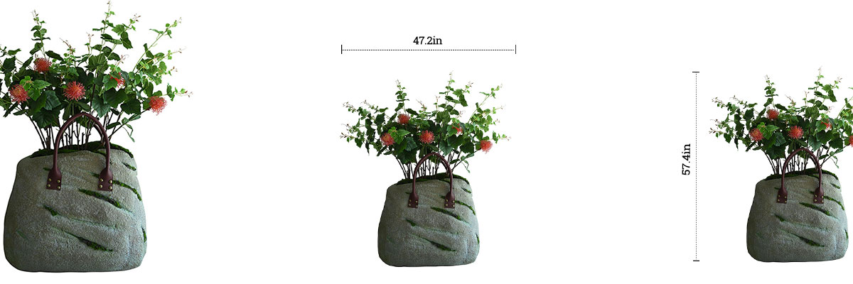 Bag Planter dimensions