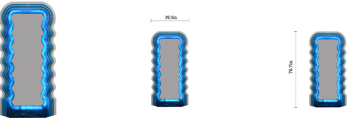 Plankton Wall Mirror dimensions
