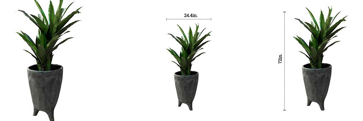 Udder Planter (Medium) dimensions