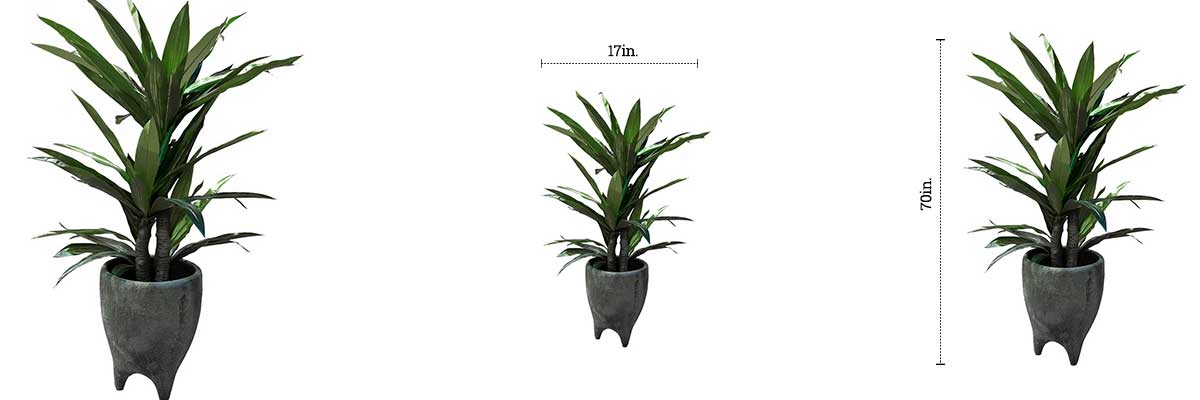 Udder Planter (Small) dimensions