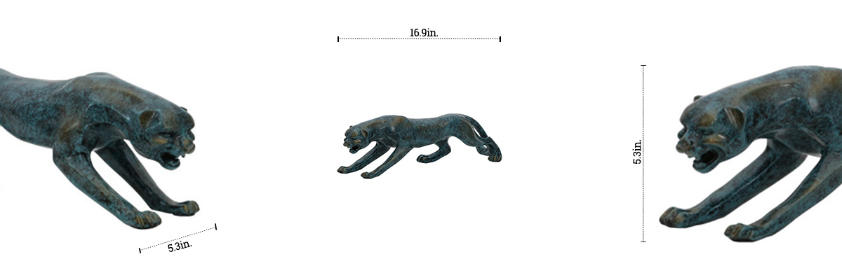 Panther Sculpture dimensions