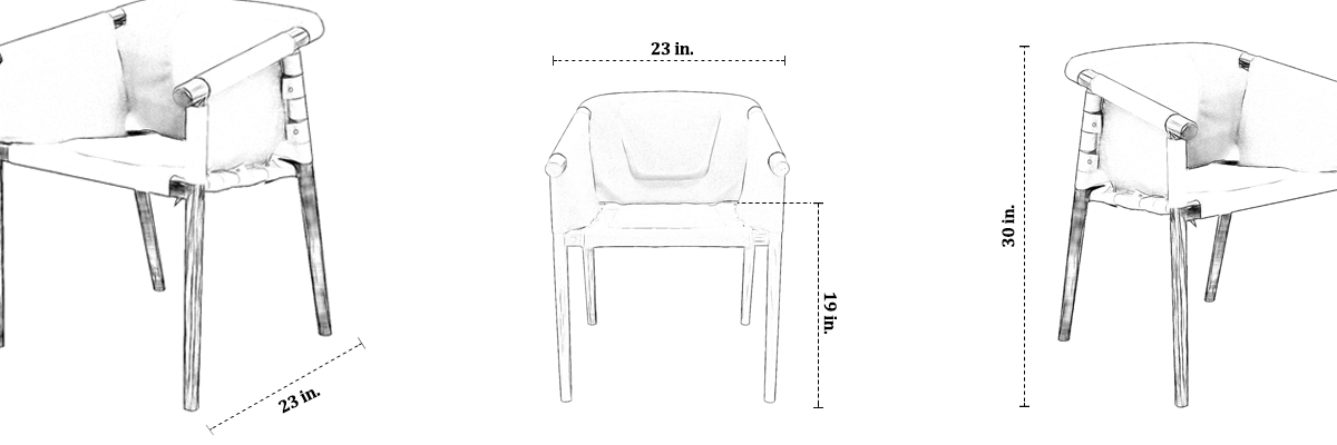 Cargo Chair dimensions