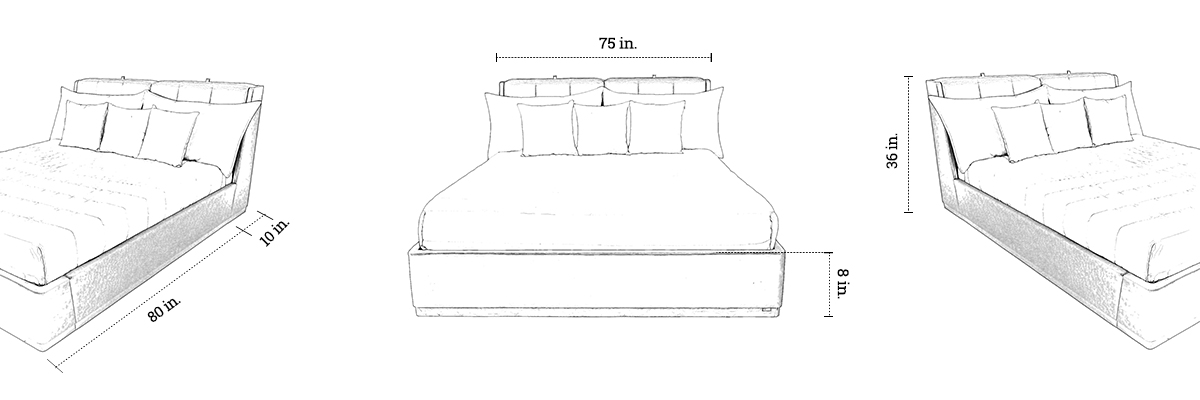 Wilson Bed dimensions