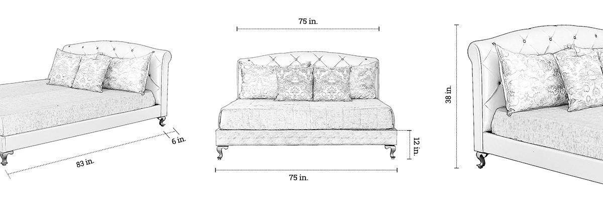 Erin Bed dimensions