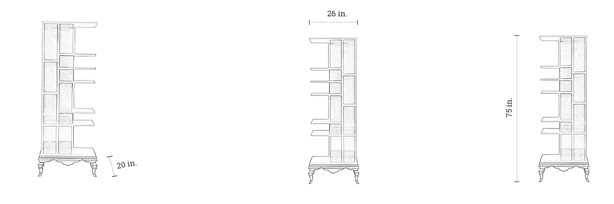Krystin Display Unit dimensions