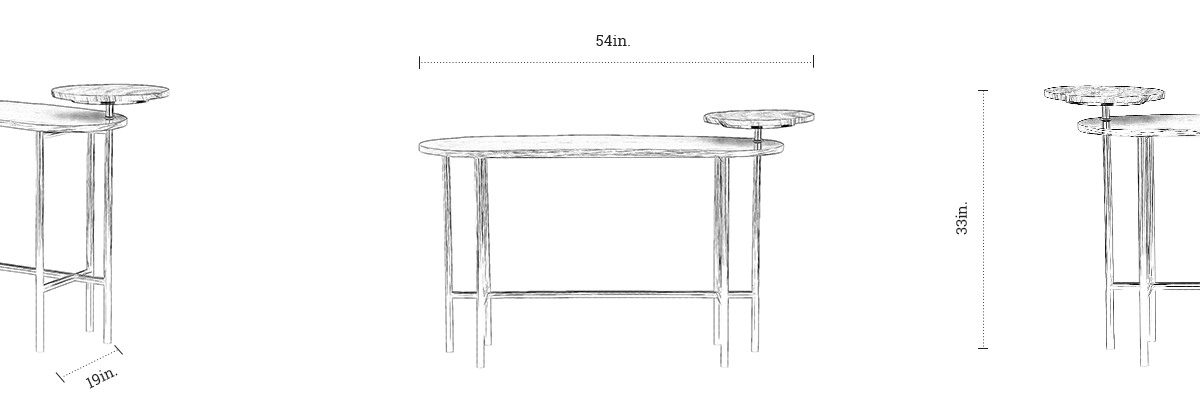 Nolan Desk dimensions