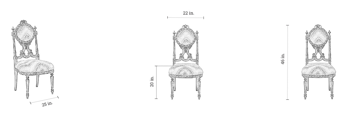Majesty Chair dimensions