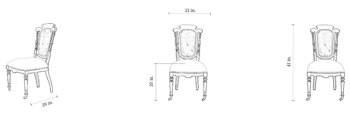 Emmet Chair dimensions