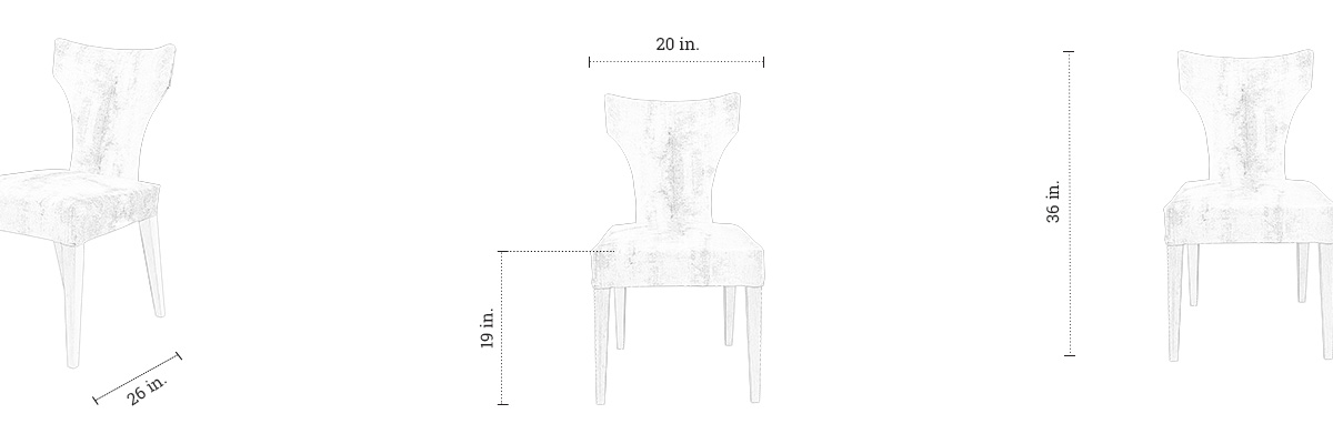 Geoffrey Chair dimensions