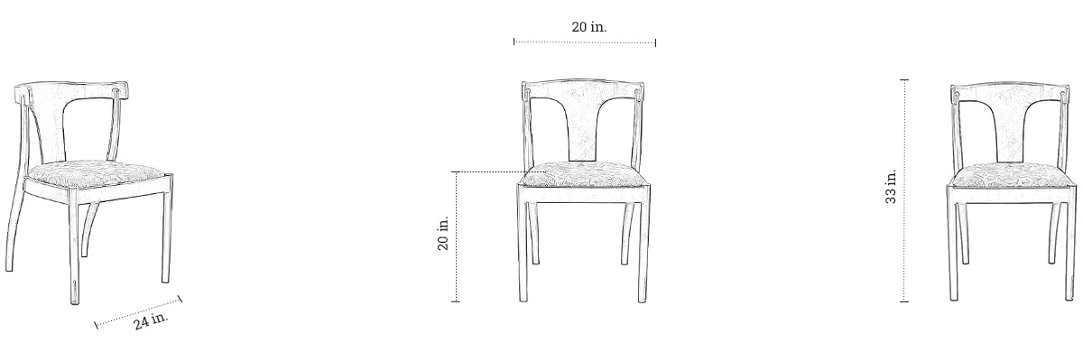 Ivy Chair dimensions