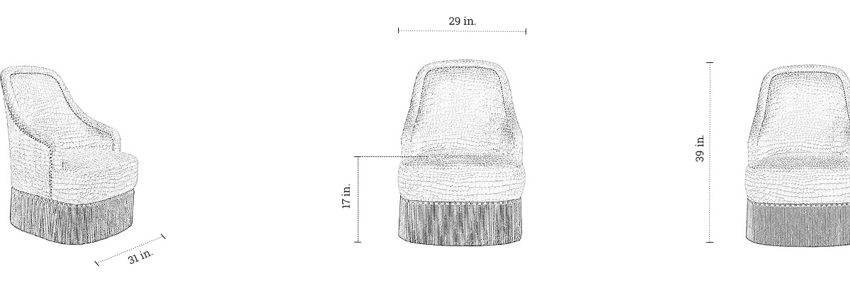Madagascar Chair dimensions