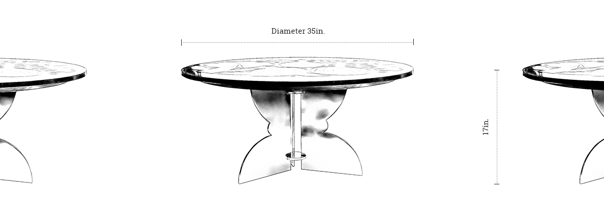 Sherlyn Coffee Table dimensions