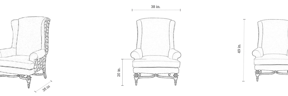 Regal Chair dimensions