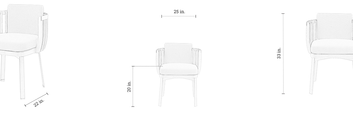 Regina Chair dimensions