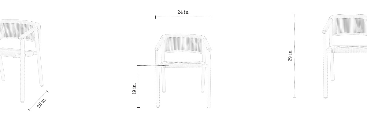 Jaques Chair dimensions
