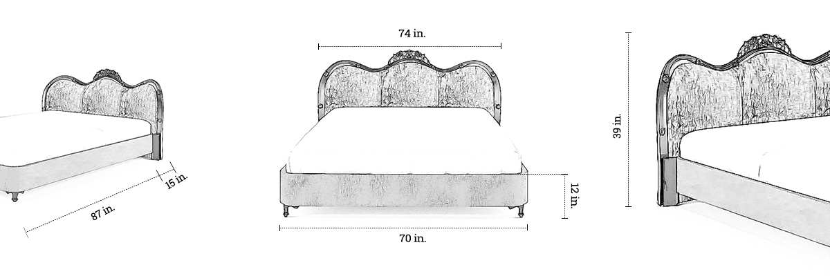 Travis Bed dimensions