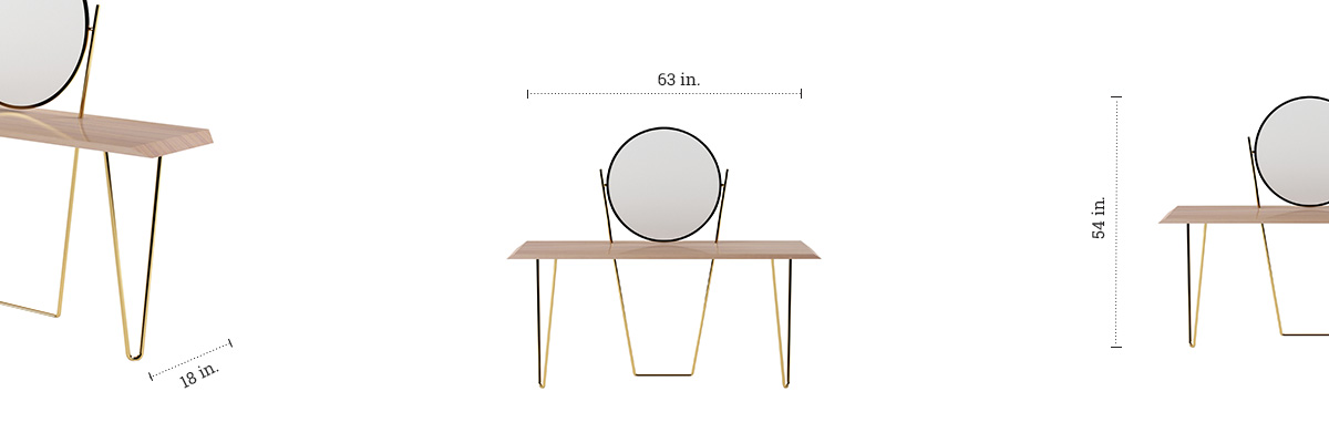 Chic Dresser With Mirror dimensions