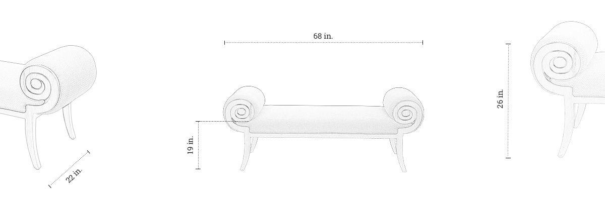 Levin Bench dimensions