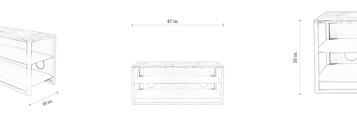 Harmony Tv Unit dimensions