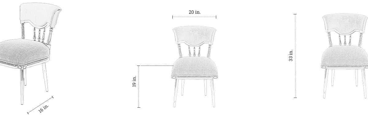 Magnolious Chair dimensions