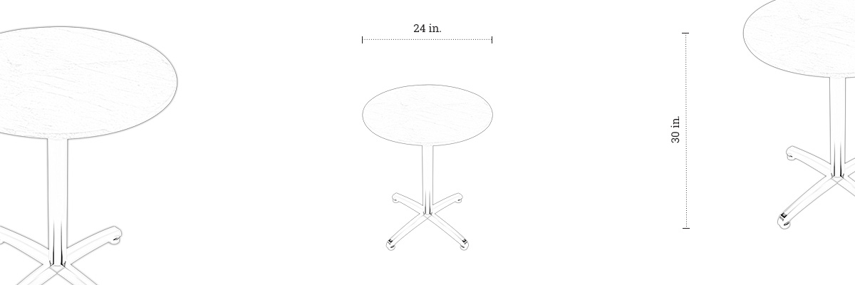 Ambrose Table dimensions