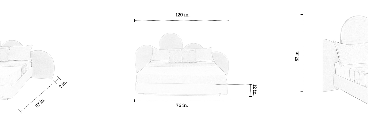 Galaxy Bed dimensions