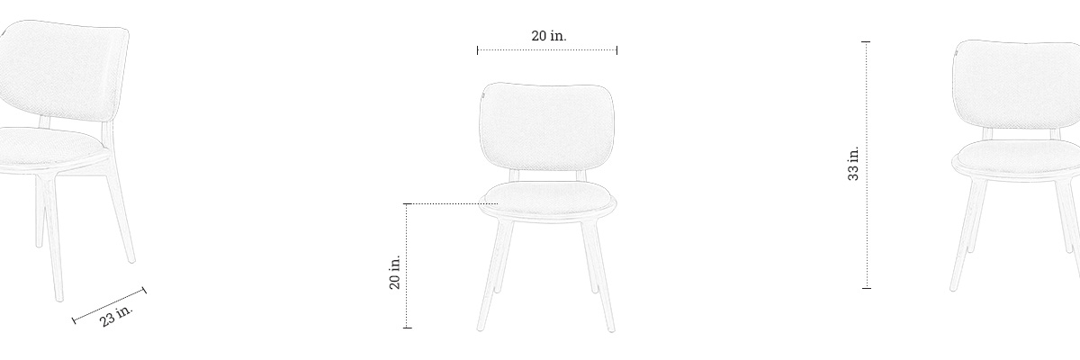 Actic Chair dimensions