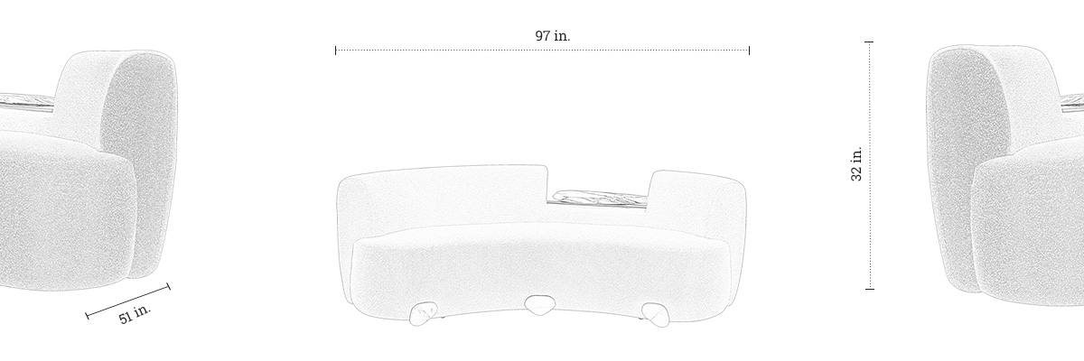 Oak Sofa dimensions