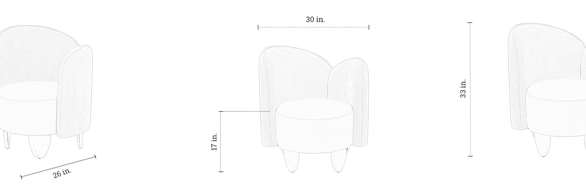 Penguin Chair dimensions