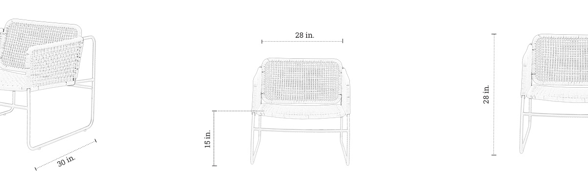 Weavers Single Seater dimensions